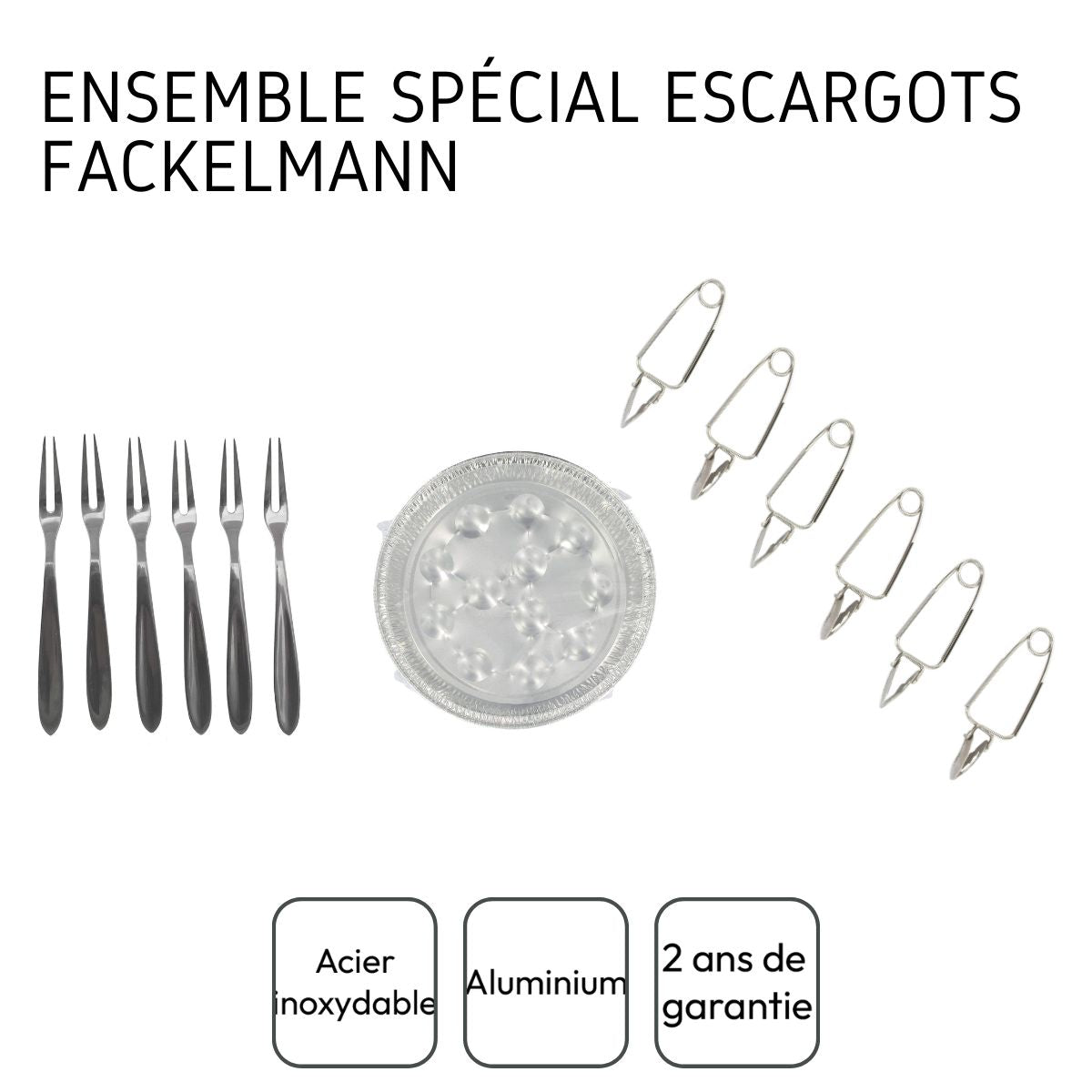 Ensemble spécial escargots Fackelmann - Mathon - 4