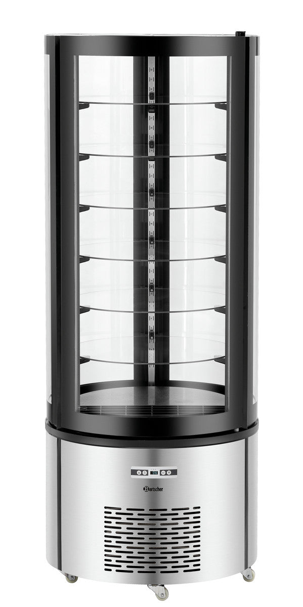Vitrine Réfrigérée 4 Faces Vitrées à Gâteaux - 400 Litres - Bartscher - Mathon - 6