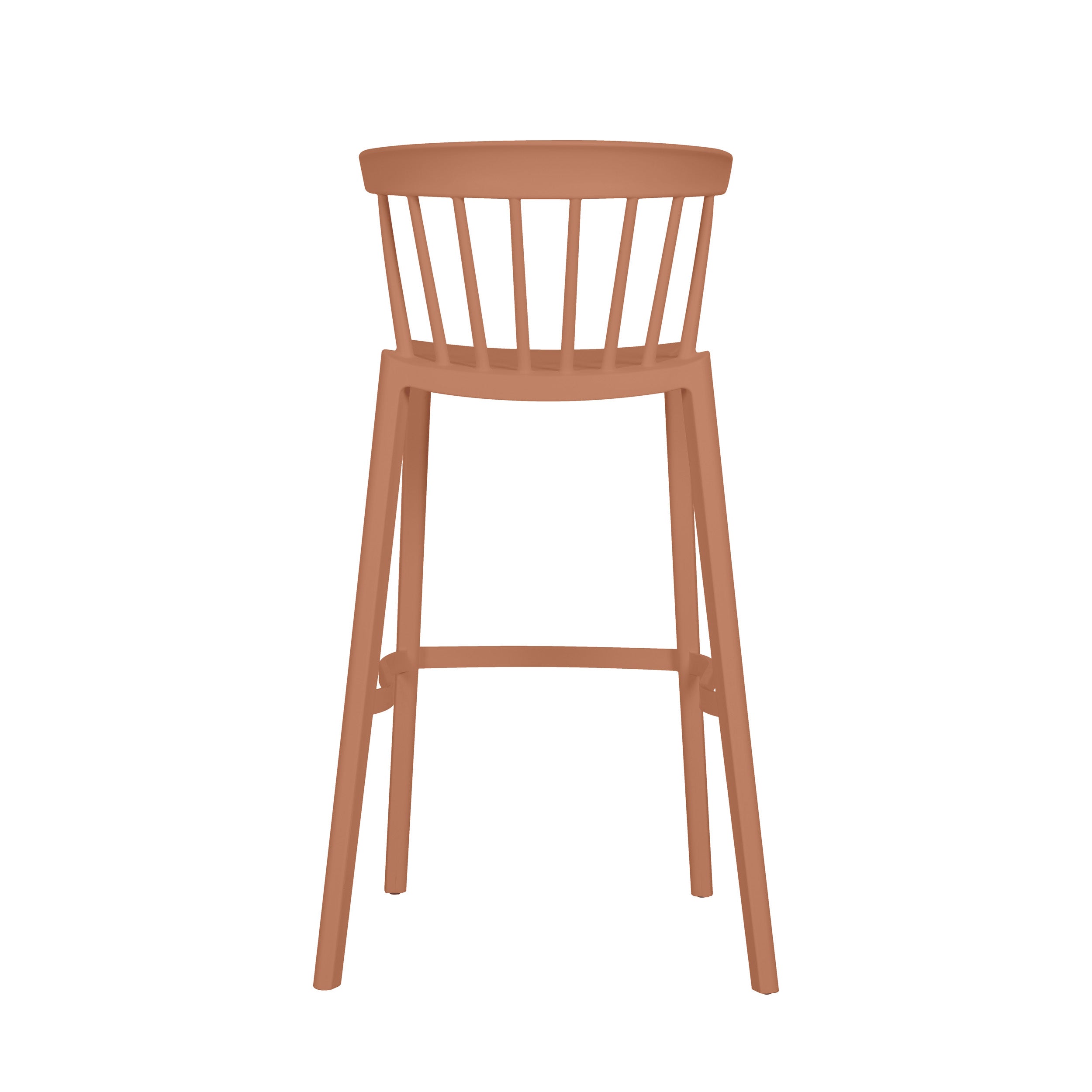 Tabouret de Bar Windson en Polypropylène - Lot de 4 - Veba - Mathon - 4