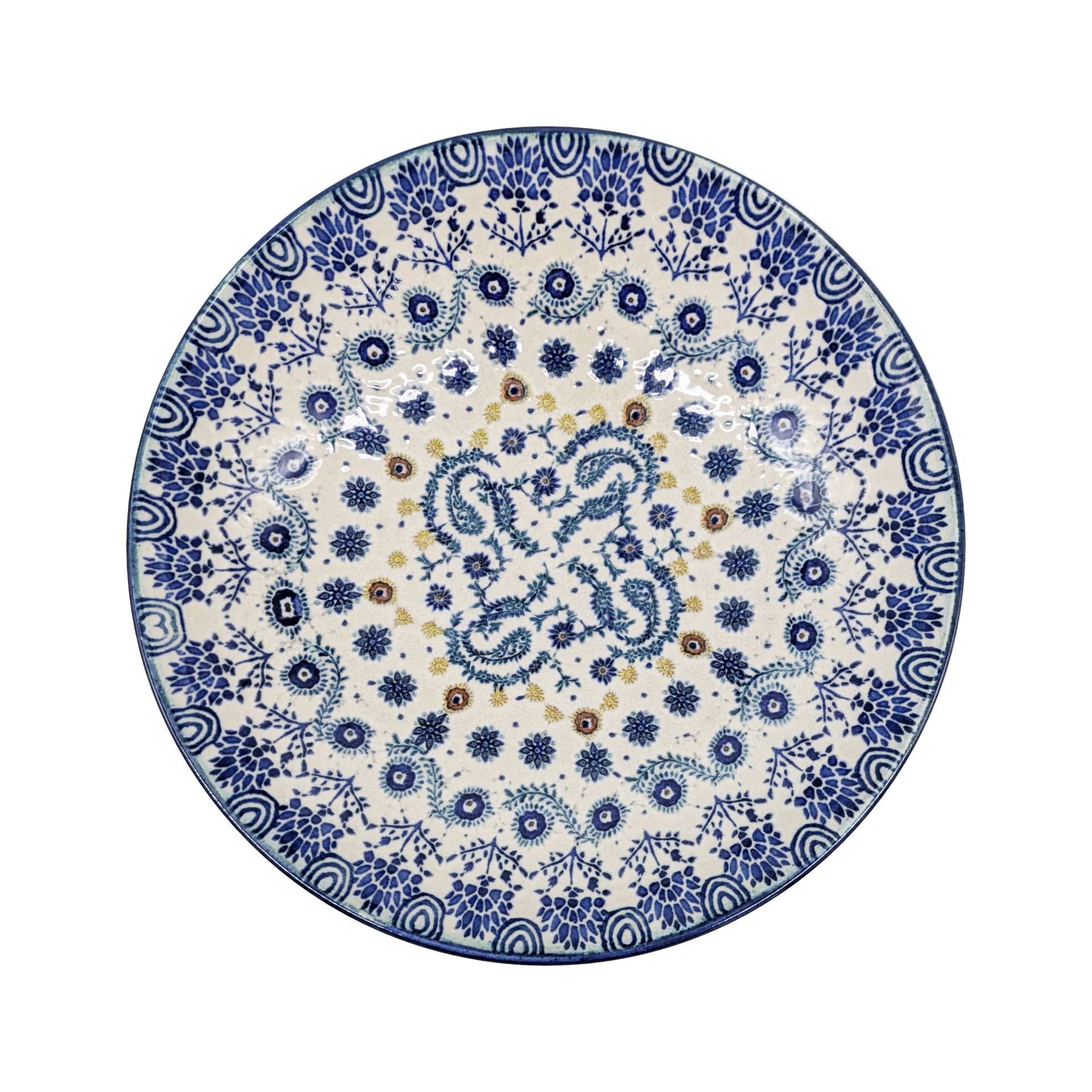 6 assiettes creuses 21cm Azores Santa Clara - Mathon - 1