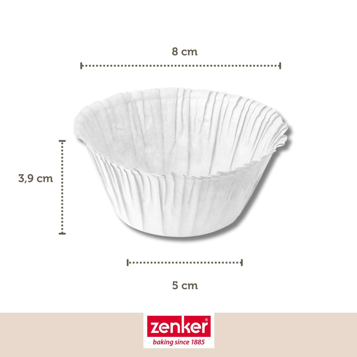 Lot de 30 moules à muffins en papier 5 cm Zenker Smart Pastry Zenker - Mathon - 3