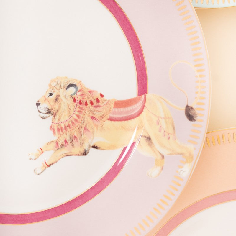 Coffret 4 assiettes 26,5cm Animal - Animal Magic Yvonne Ellen - Mathon - 4