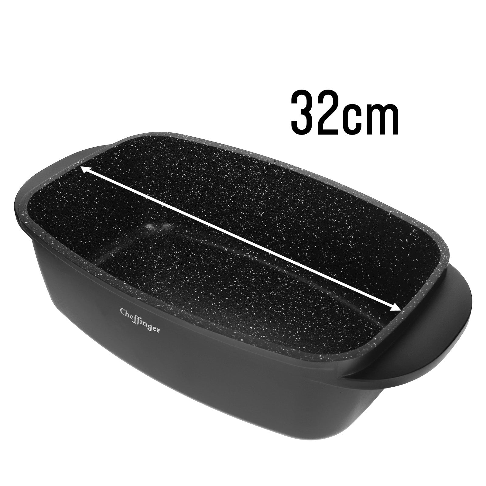 Plat à Rôtir Rectangulaire 32cm Cheffinger - Mathon - 3