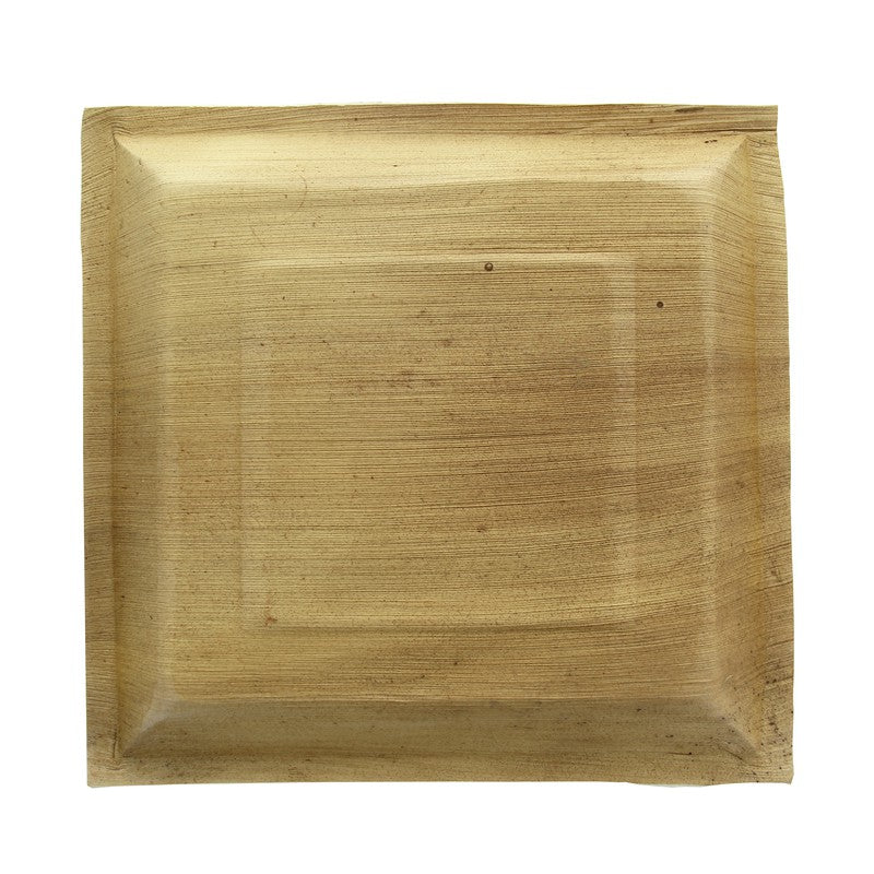 25Pcs - Assiette carrée en palmier  250x250x25mm FirstPack - Mathon - 4