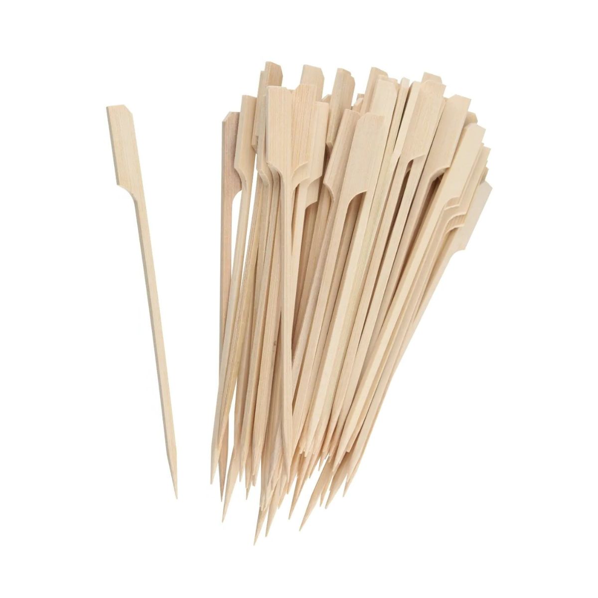 Lot de 70 piques à brochette 15 cm  Nature Fackelmann - Mathon - 1