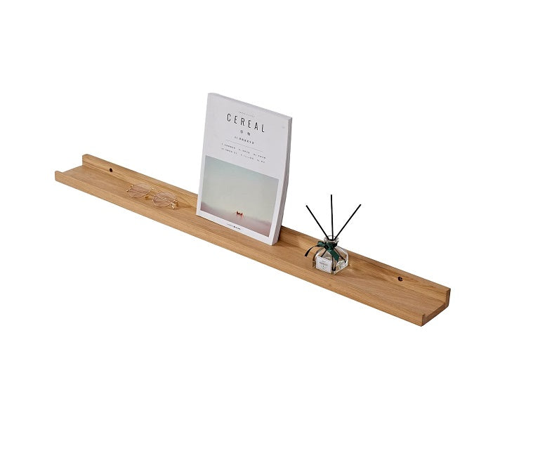 Étagère Murale de 90 cm bois de chêne Massif Vendos85 - Mathon