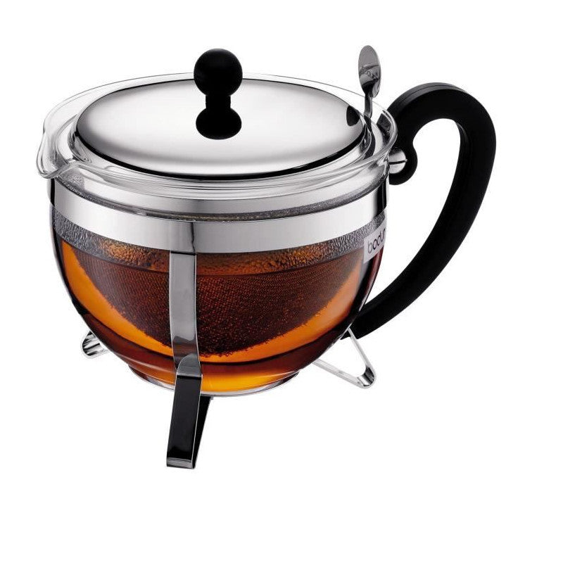 Bodum Chambord Théiere Avec Tamis 1,3l Gris Bodum - Mathon - 1