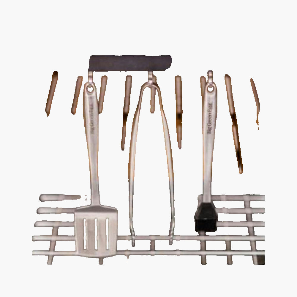 Porte ustensiles 3 crochets pour table Big Green Egg Big Green Egg - Mathon - 2