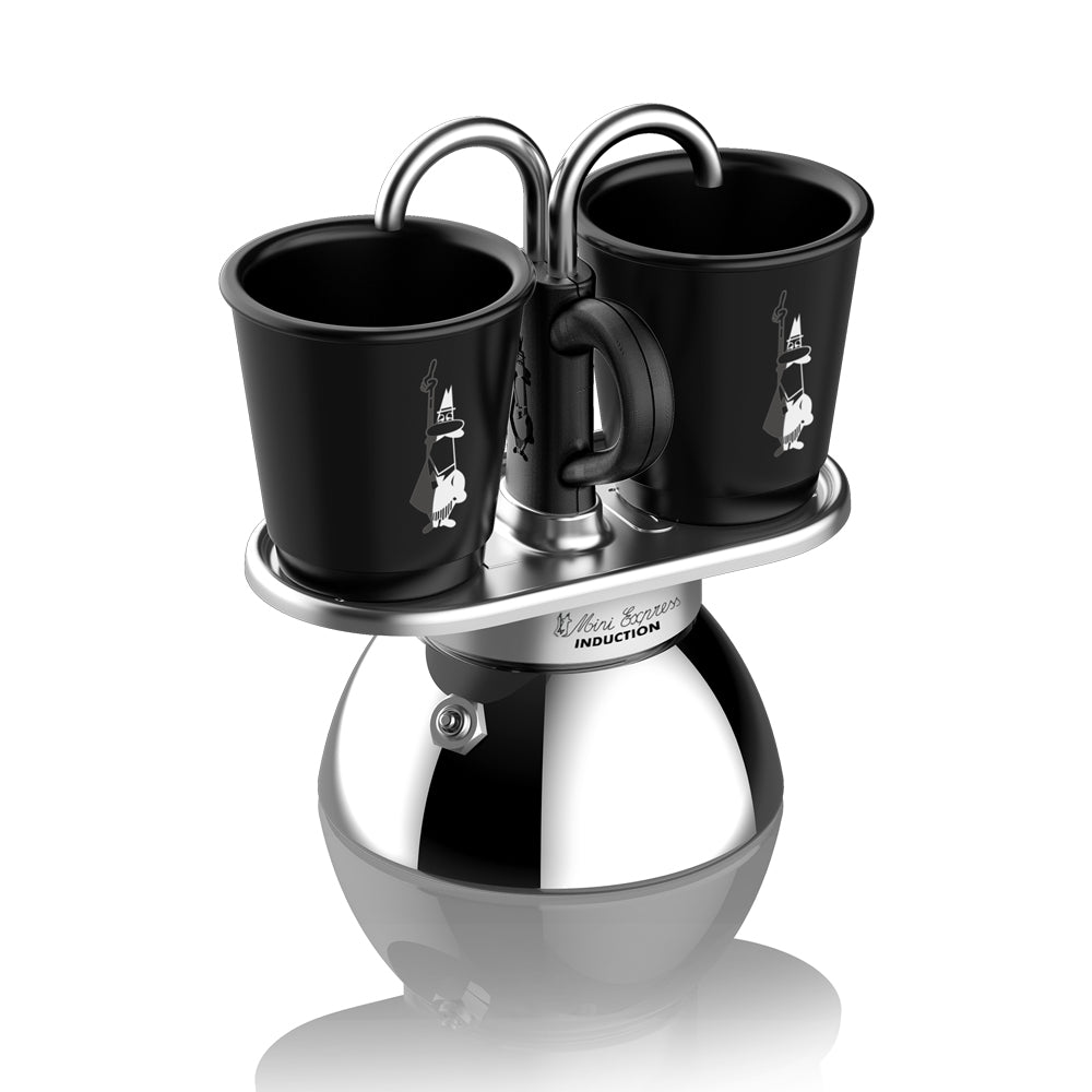 Set mini induction 2 tasses noir Bialetti - Mathon - 1