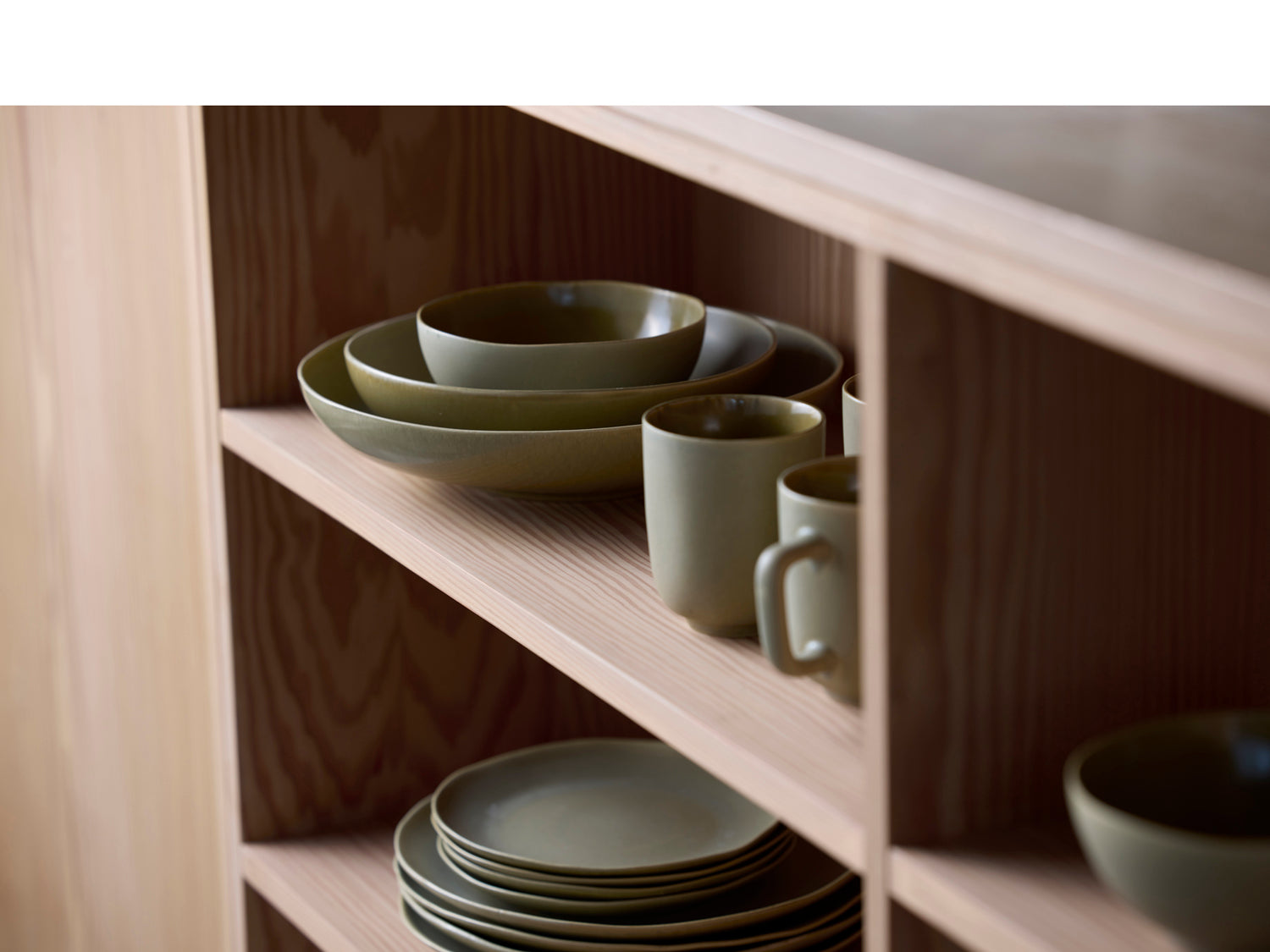 Mug UMAMI en grès Vert pur Villa Collection - Mathon - 5