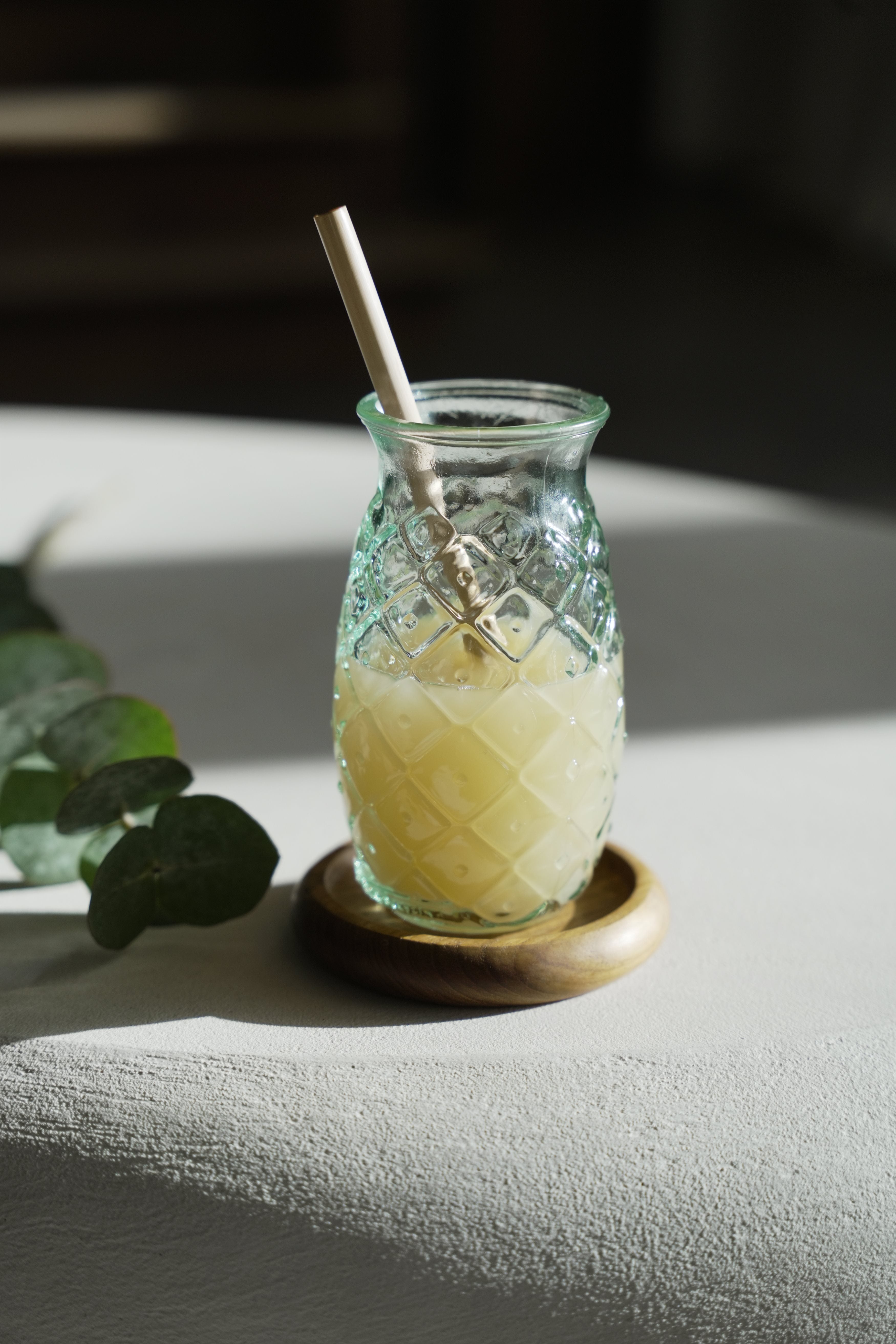 Le Verre Pineapple - Bleu - L Bazar Bizar - Mathon - 2