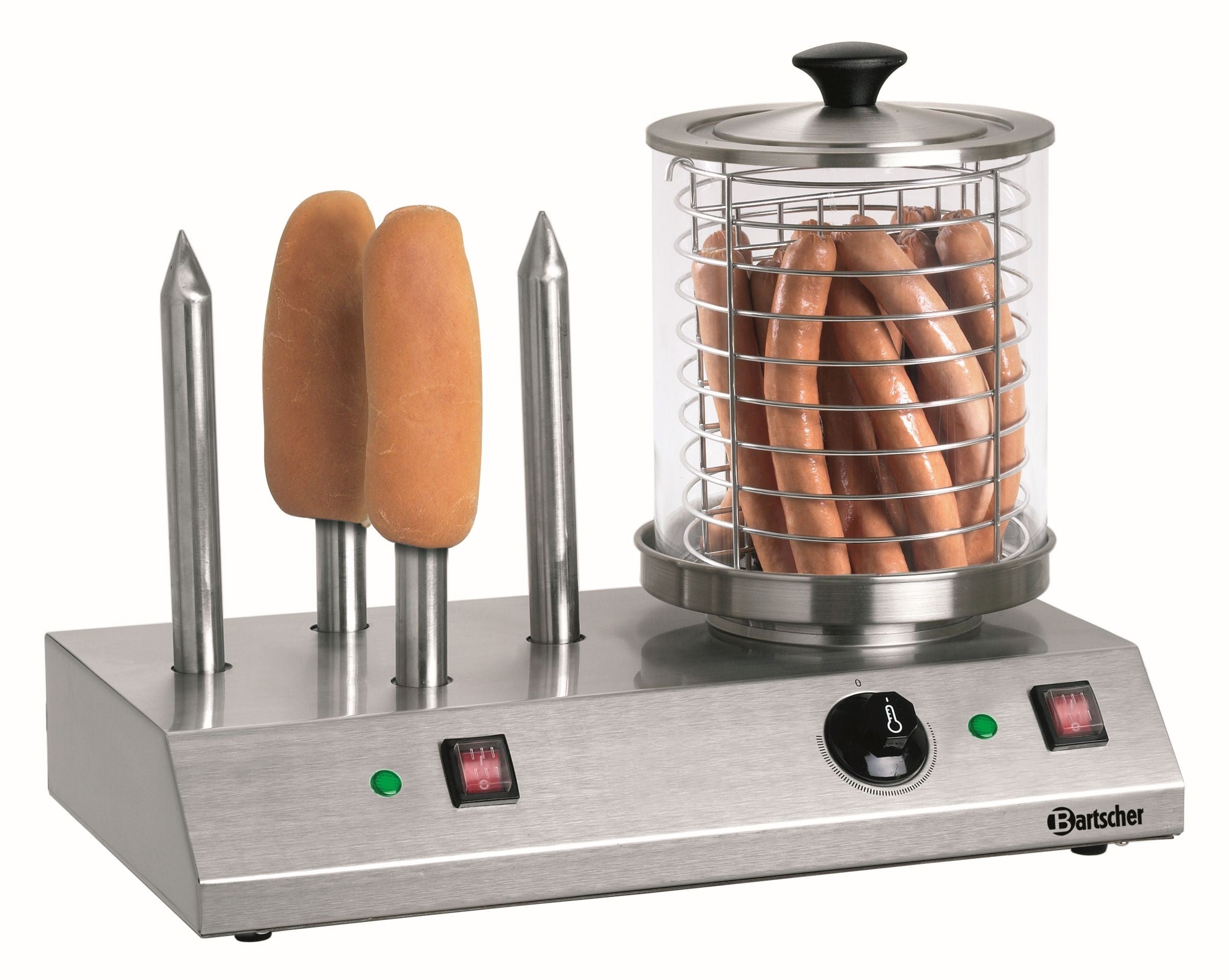 Appareil Hot Dog Professionnel 4 Plots - Bartscher - Mathon - 2
