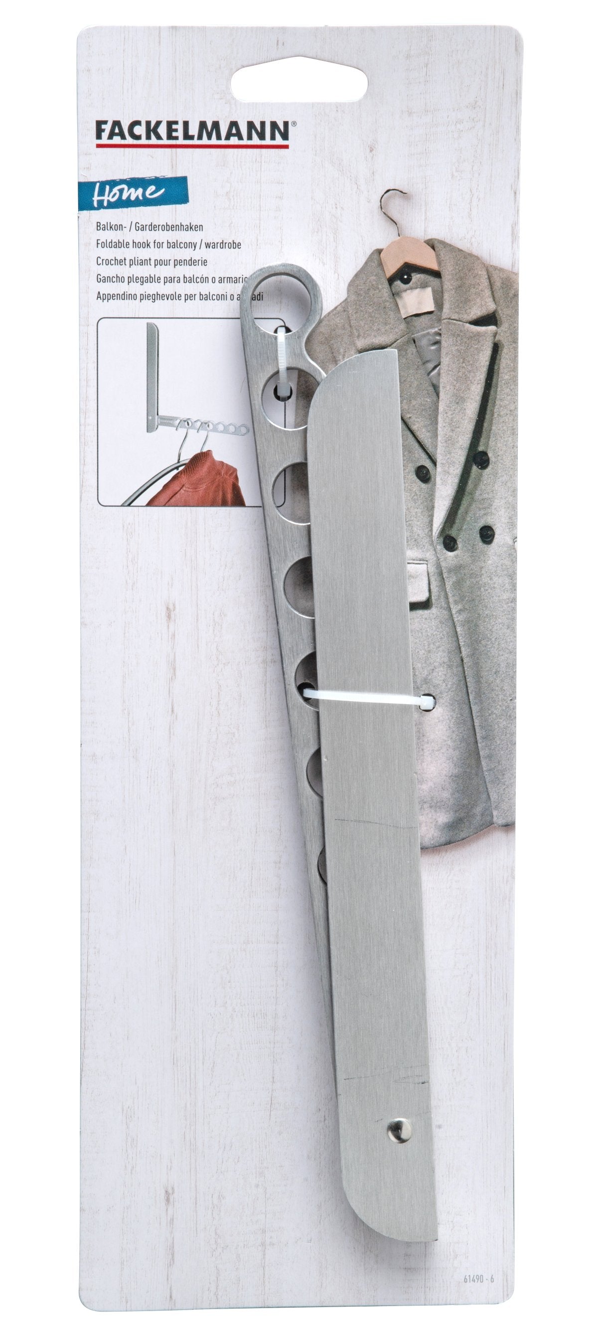 Crochet pliant gris  Tecno Fackelmann - Mathon - 6