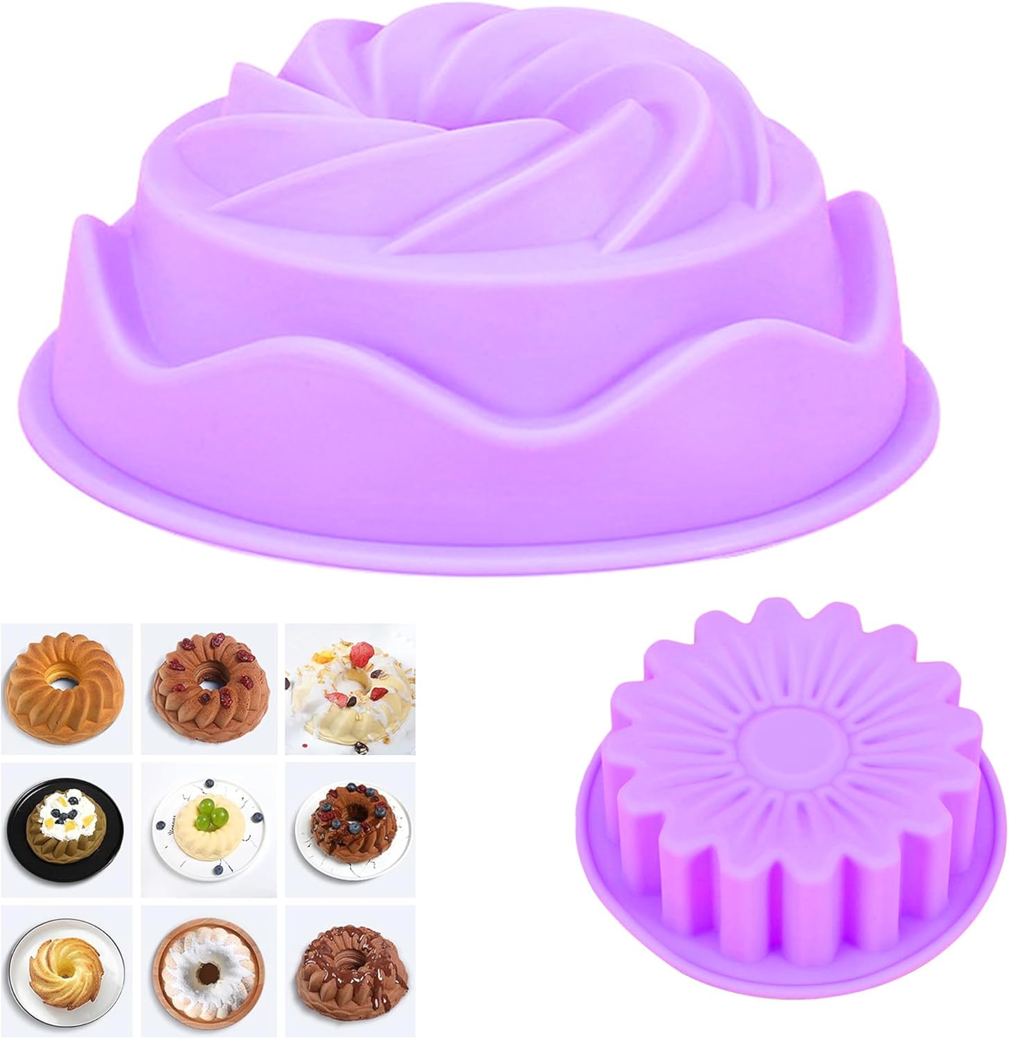 Moule Kouglof Silicone Antiadhésif Vendos85 - Mathon