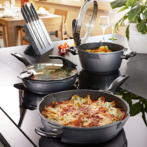 CERAMIC Lot de poêles, 3 pcs, 20/24/28 cm Stoneline - Mathon - 4