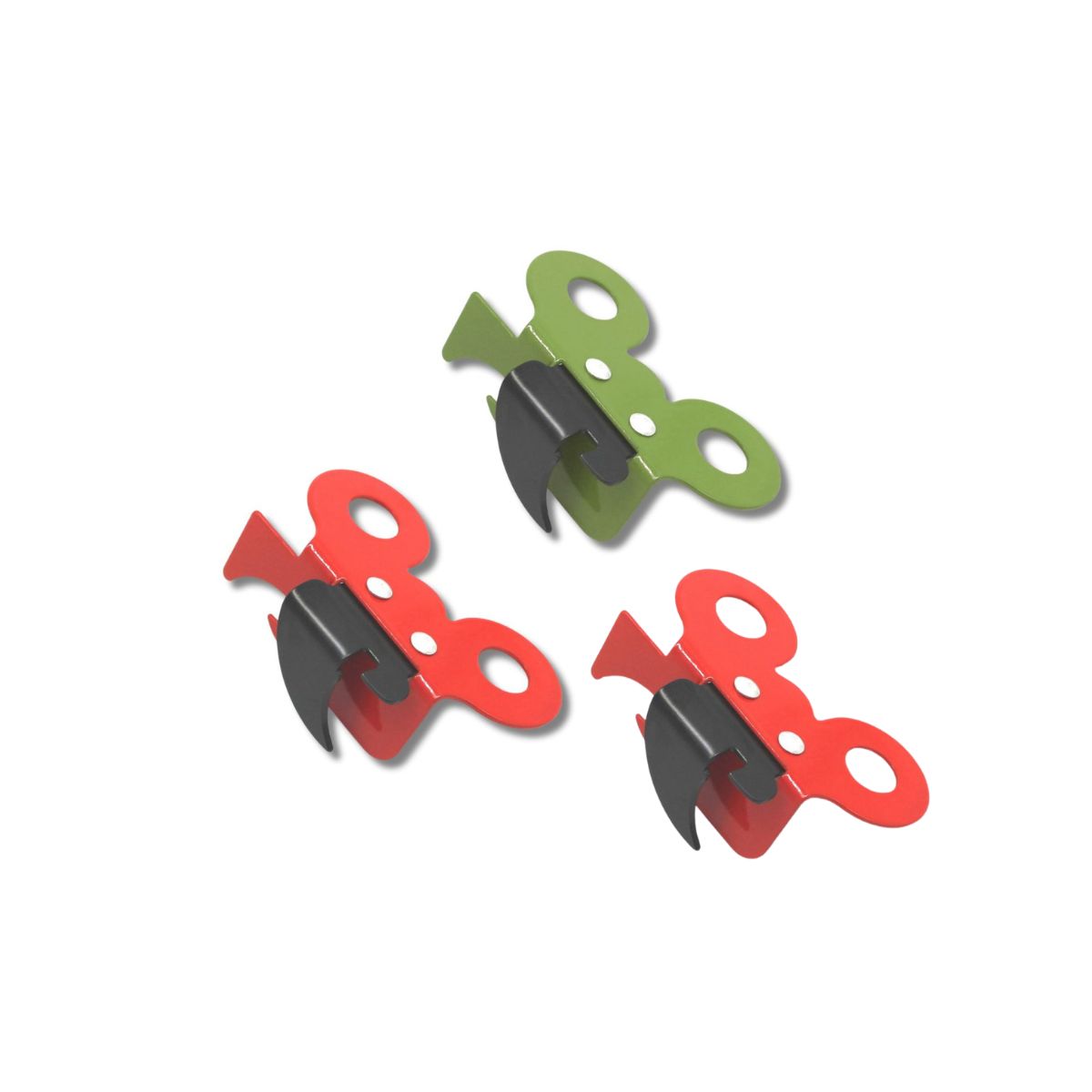 Ensemble de 3 Ouvre-boîte manuel papillon Fackelmann - Mathon - 1