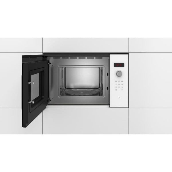 Micro-onde Encastrable - Bosch Ser4 - Bfl523mw1f - Blanc - 59,4 X 31,7 Bosch - Mathon - 2