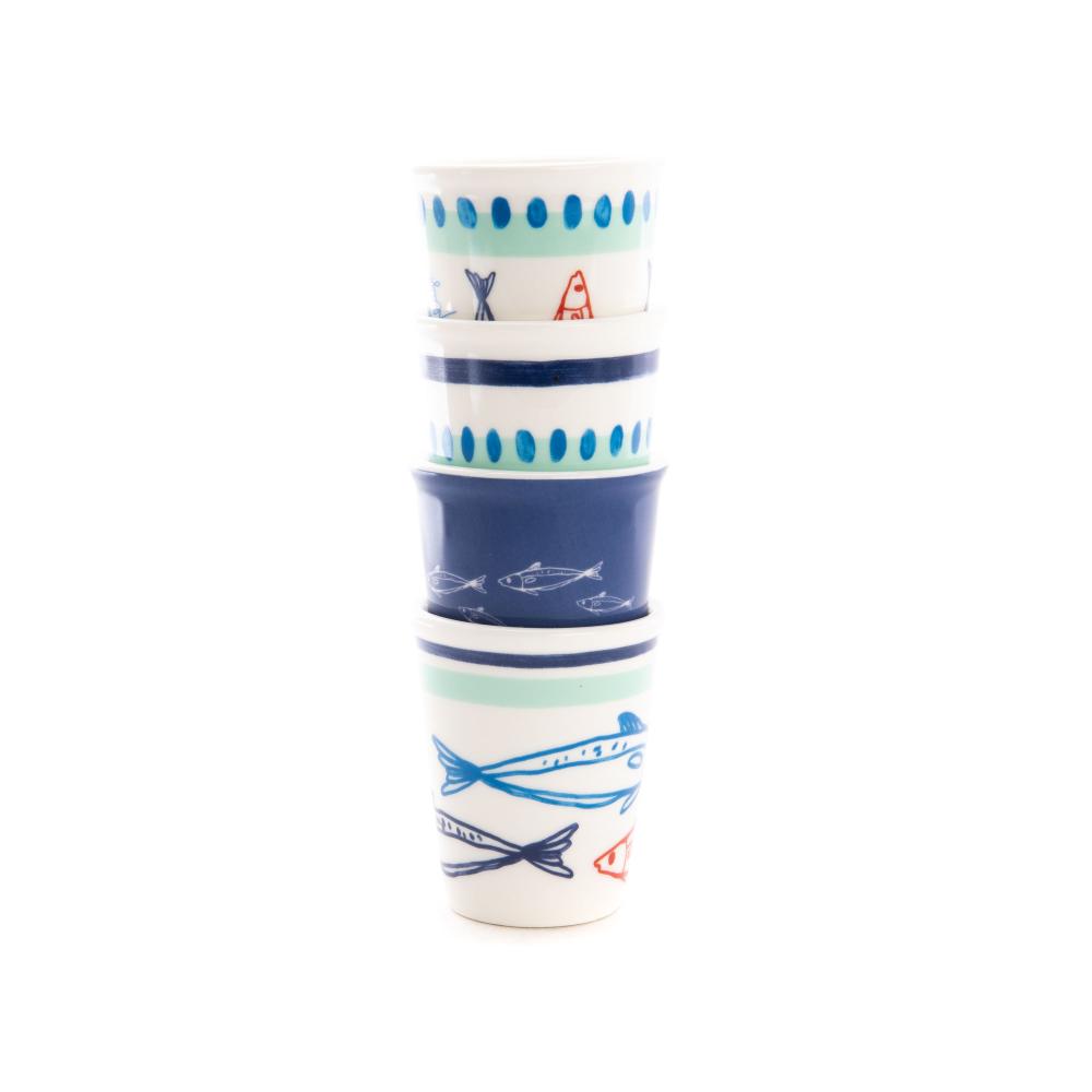 Coffret 4 tasses expresso Arial Amadeus - Mathon - 2