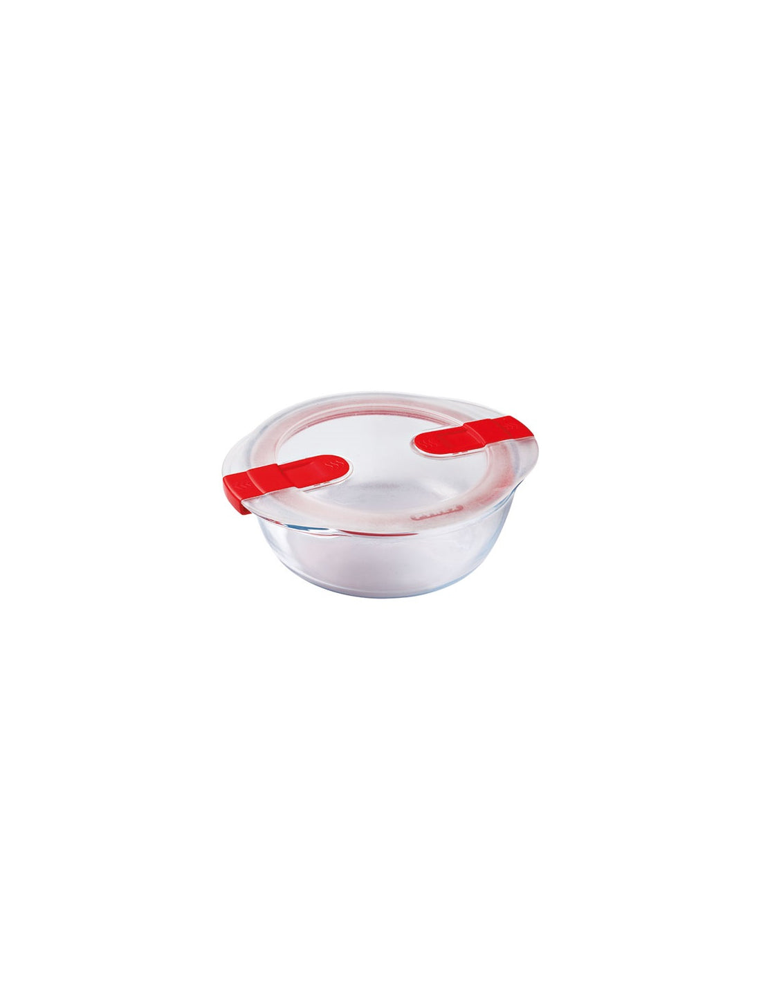 Plat rond + couvercle Cook & Heat 20 cm Pyrex - Mathon