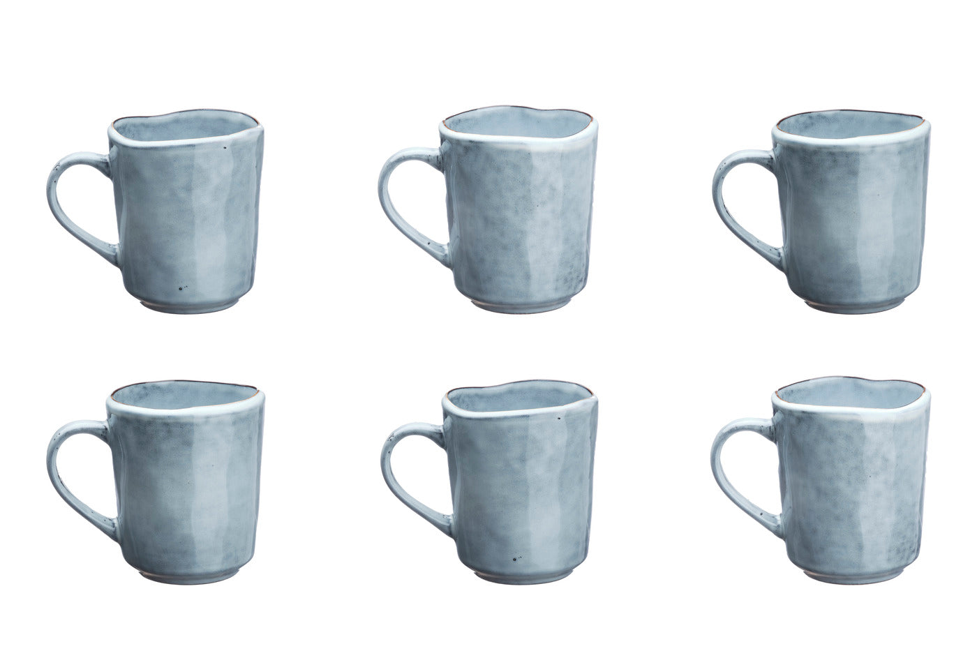 Mug CLOUD 40cl - 6 pièces - Gris orage Björn - Mathon - 1