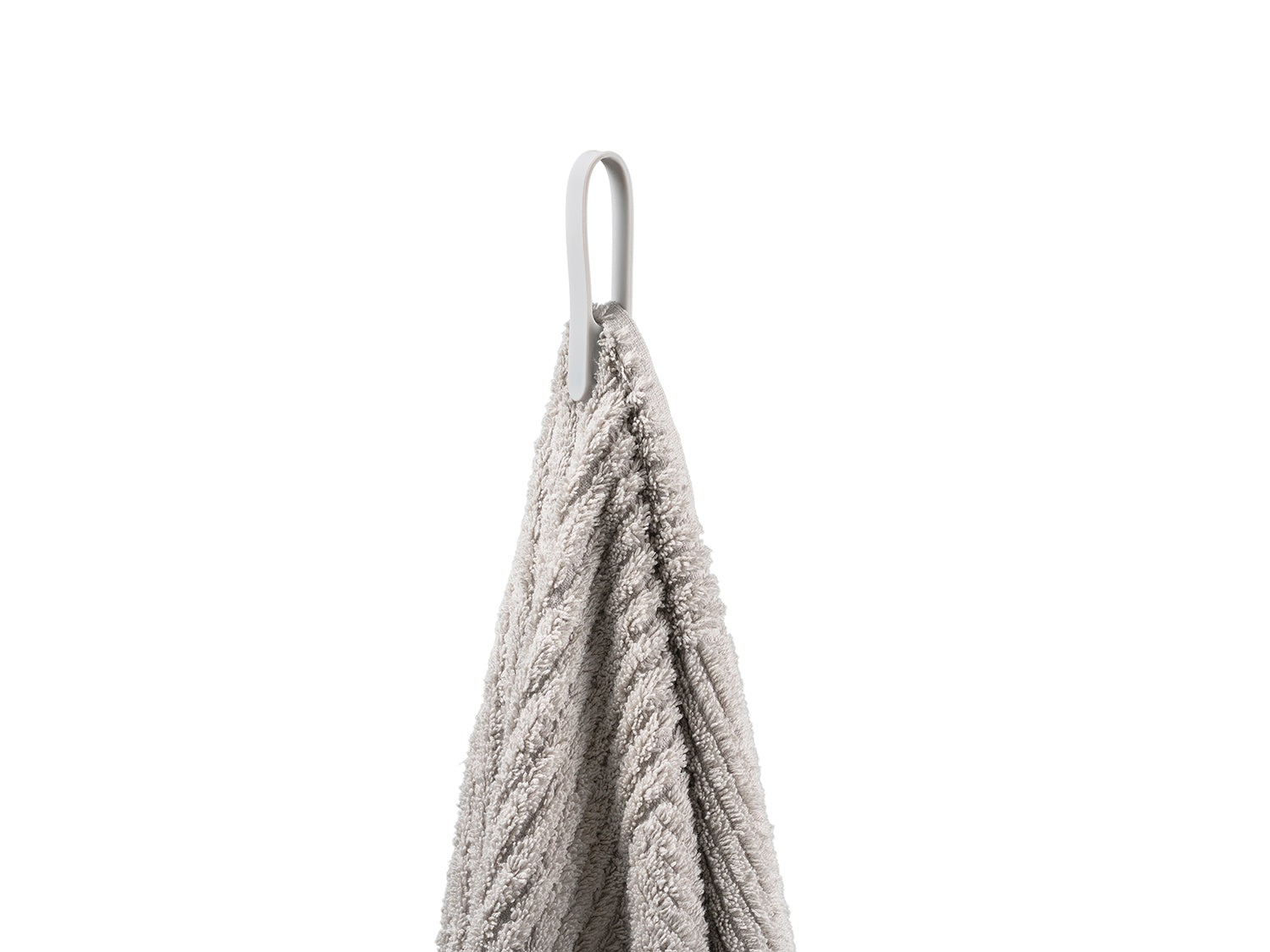 Set de 2 sangles magnétiques pour serviette LOOP MAGNET en silicone Gris clair Zone Denmark - Mathon - 2