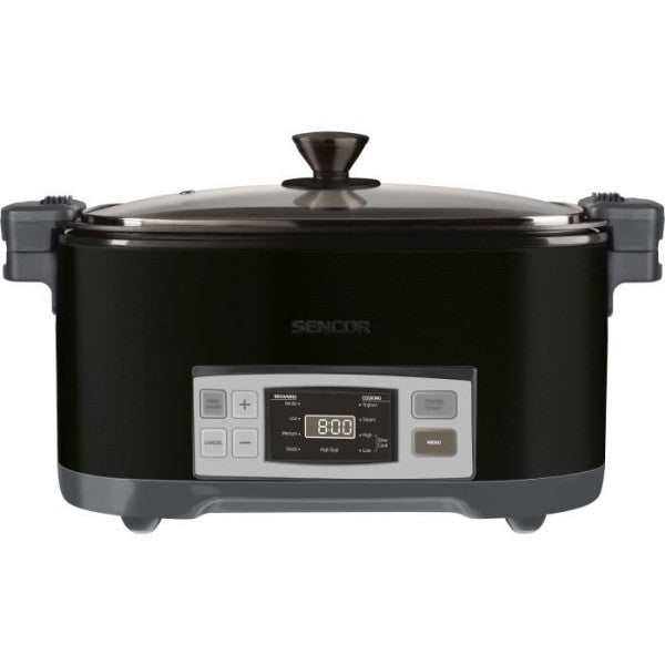 Mijoteuse -  - Spr-5508bk - 1350 W - 6 L - Noir Sencor - Mathon - 2