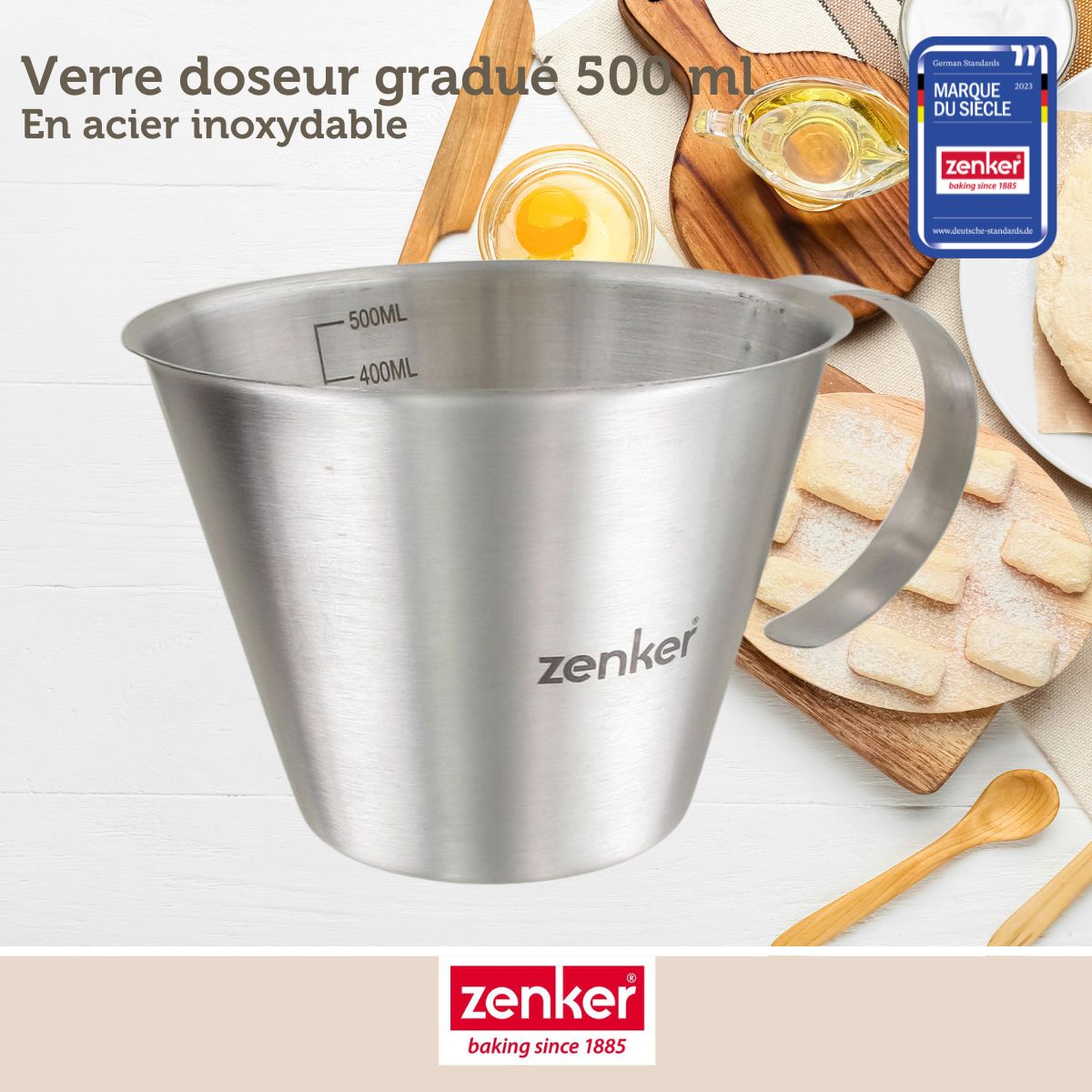 Verre doseur 500 ml Zenker Smart Pastry Zenker - Mathon - 2