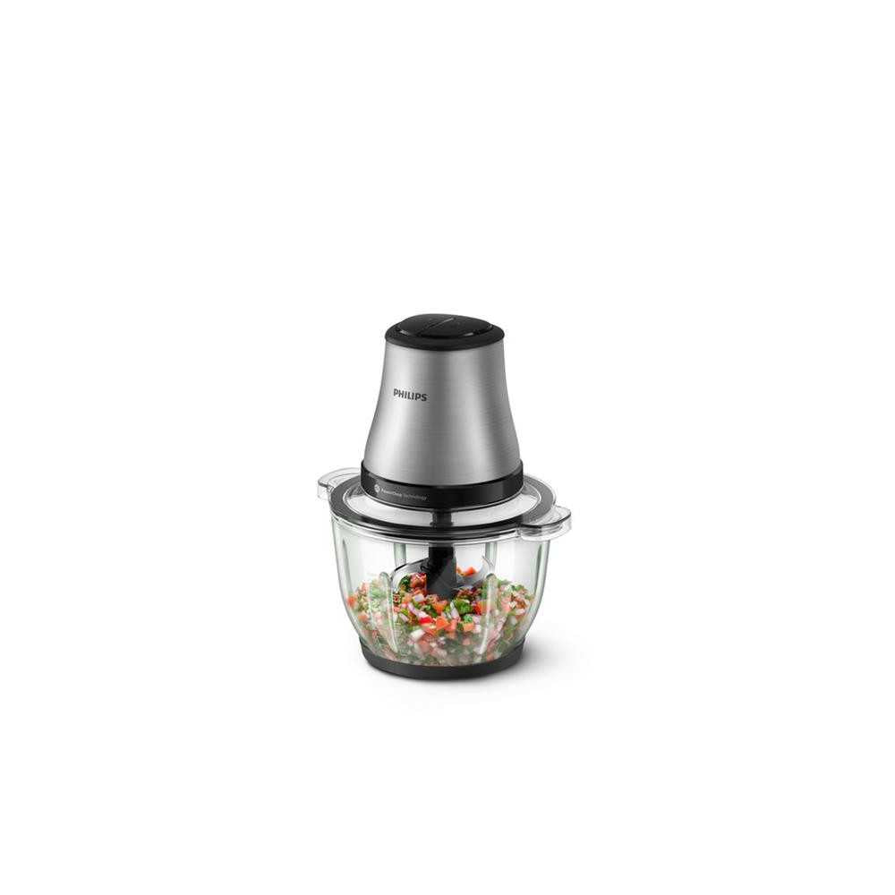 Mini Hachoir Bol Verre 2.0l 500 Silver   - Hr1503/00 Philips - Mathon - 2