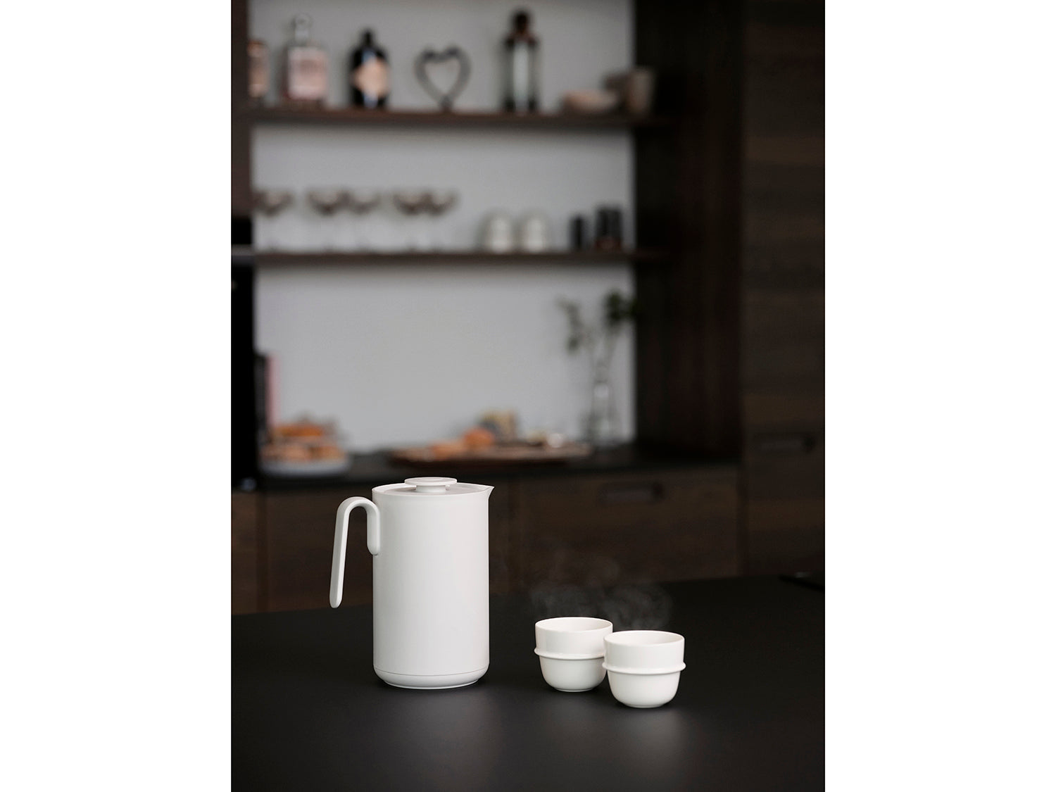 Thermos SINGLES en plastique et verre Gris chaud Zone Denmark - Mathon - 7