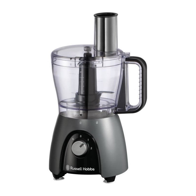 Robot Culinaire - Russel Hobbs - Desire Matte Charcoal - 600 W - 2 Vitesses + Pulse - Noir Russell Hobbs - Mathon - 2
