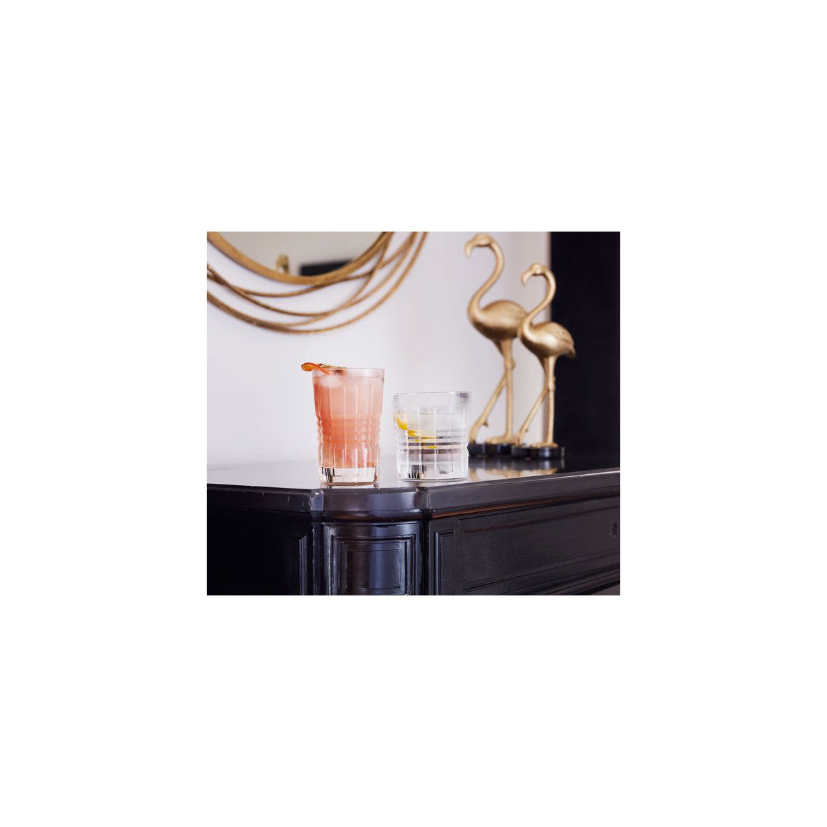 Rendez-vous - 4 gobelets forme basse 32 cl Cristal d