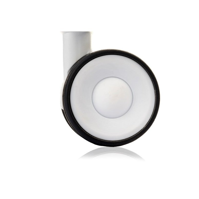 Desserte pliante 2 niveaux avec roulettes – structure noire, bauhaus Don Hierro - Mathon - 7