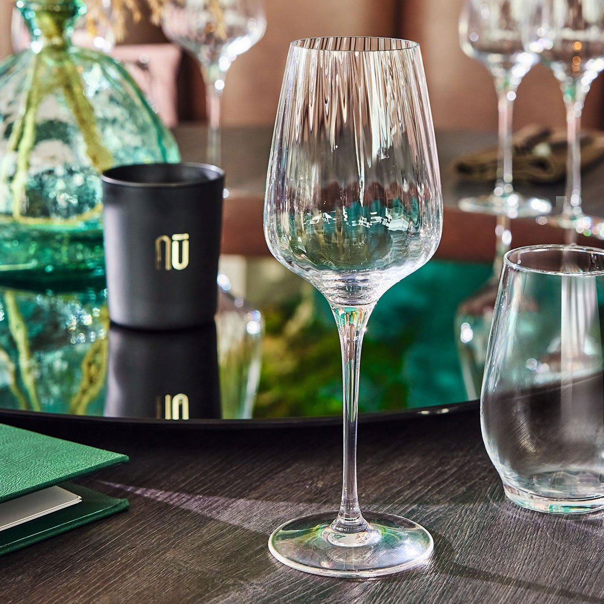 6 verres à pied 35 cl Symétrie - Chef&Sommelier Chef & Sommelier - Mathon - 2