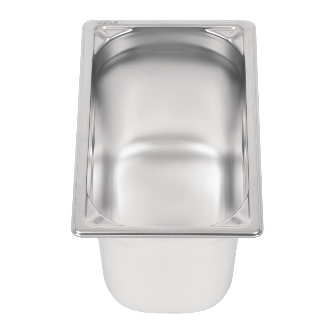 Bac Gastro Inox 18/10 GN 1/4 - H 150 mm - Vogue - Mathon - 2