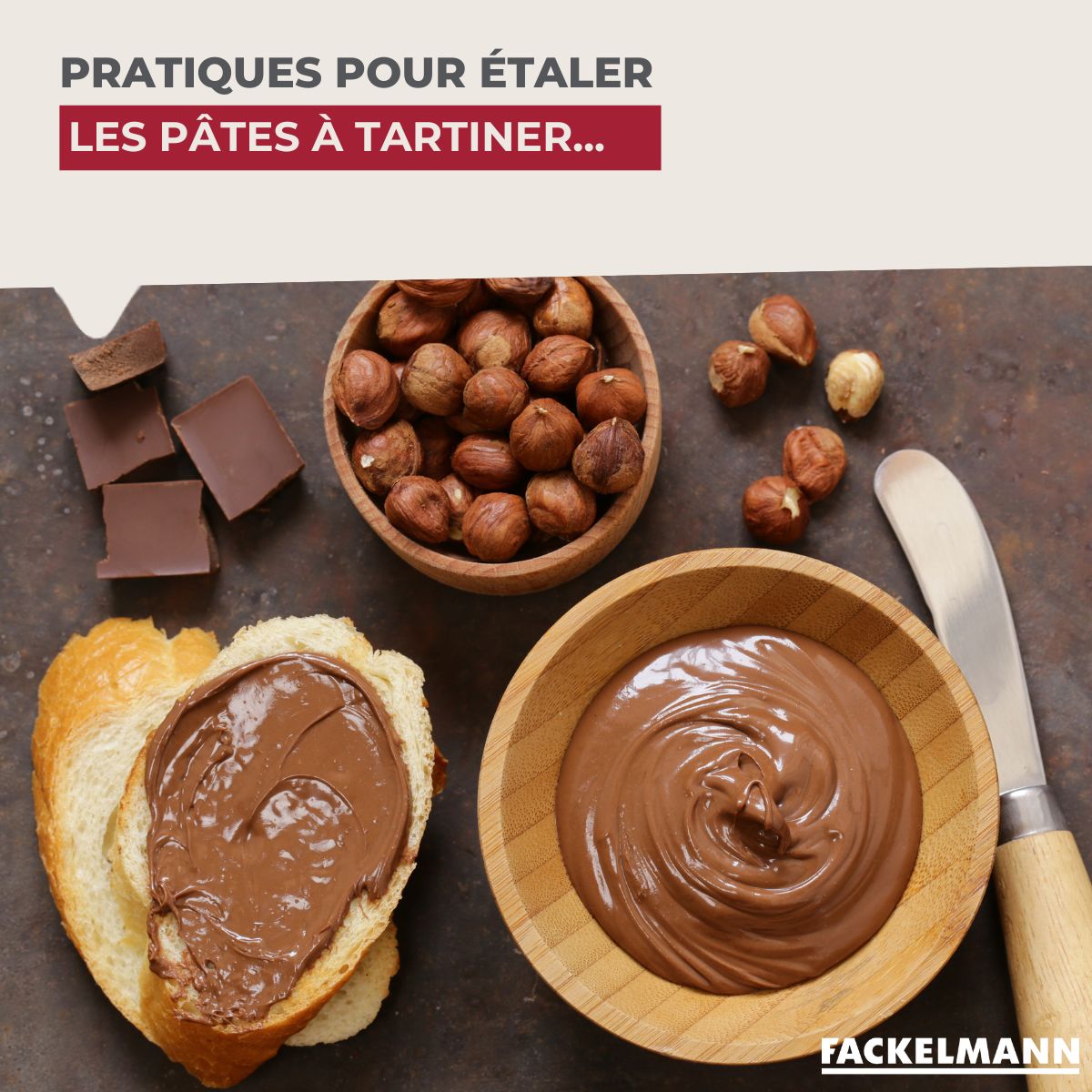 Ensemble de 8 Couteaux à beurre 18 cm  Sybarys Fackelmann - Mathon - 5