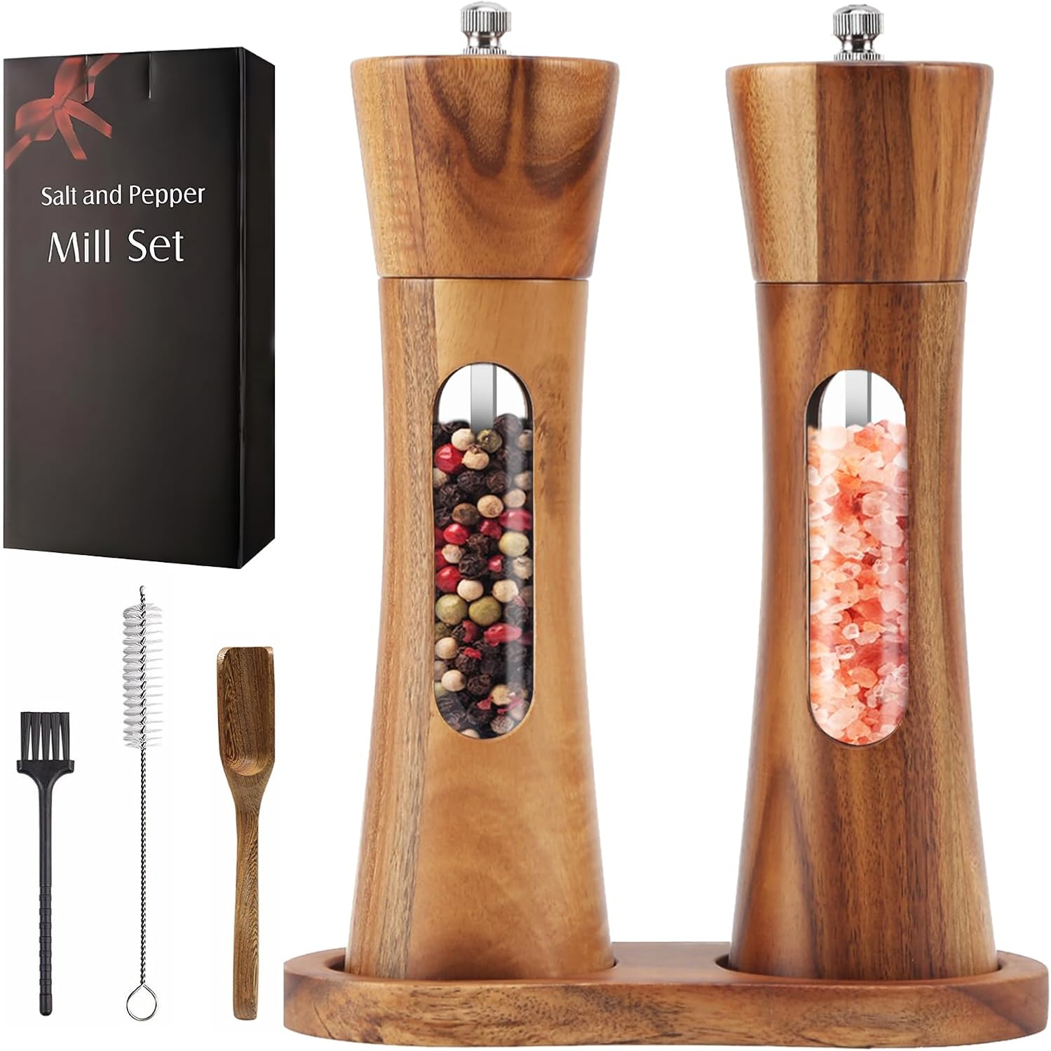 Moulin à poivre et sel en acrylique Vendos85 - Mathon