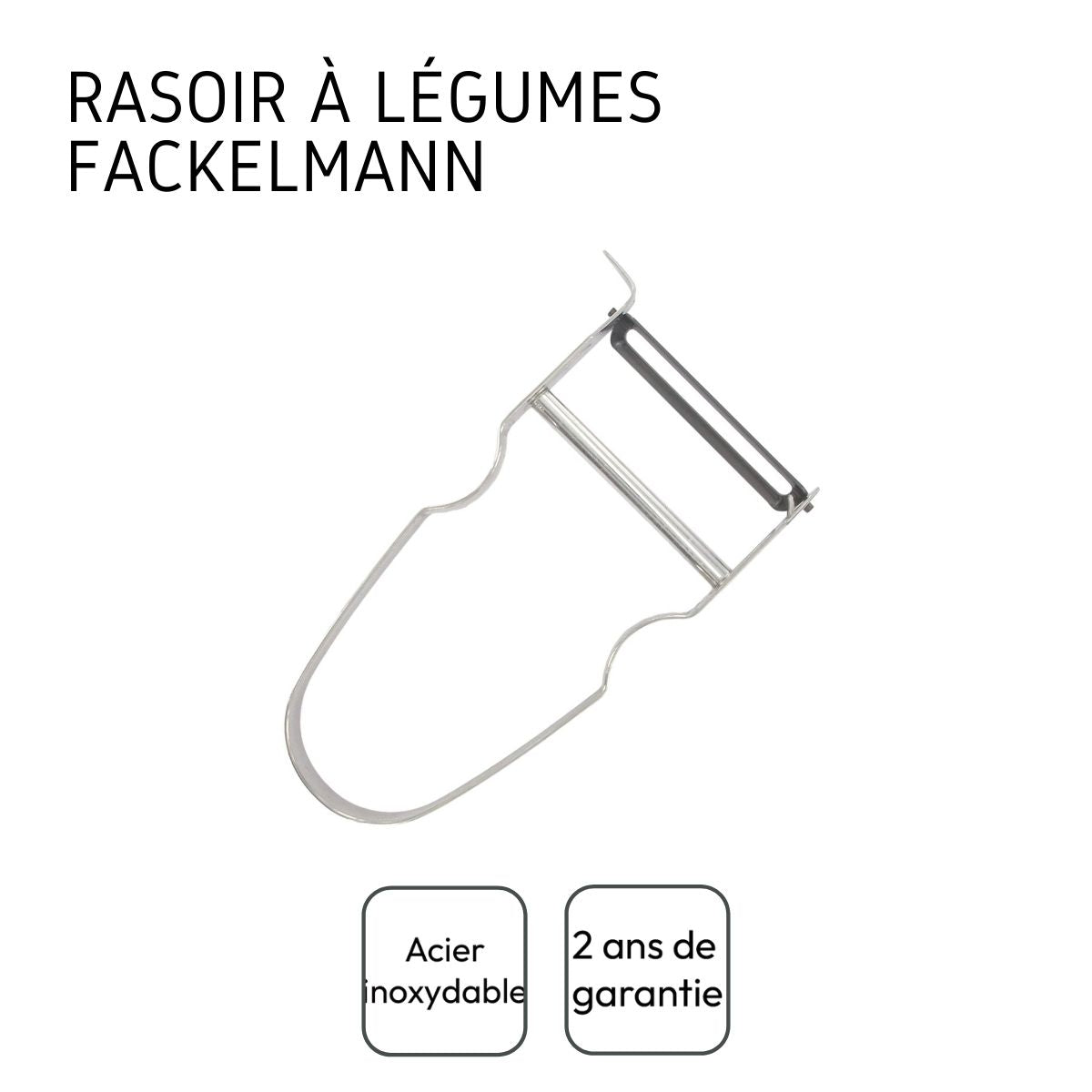Rasoir à légumes 11 cm Castor Fackelmann - Mathon - 4