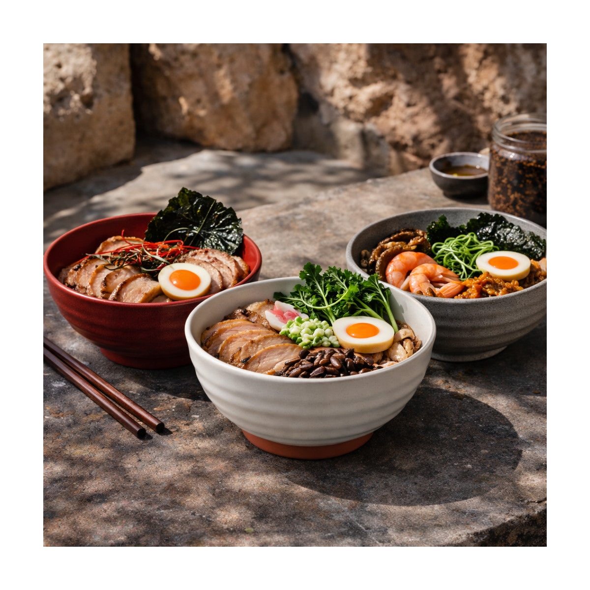 Fuji Terra Cotta - 4 bols à ramen Médard de Noblat - Mathon - 6