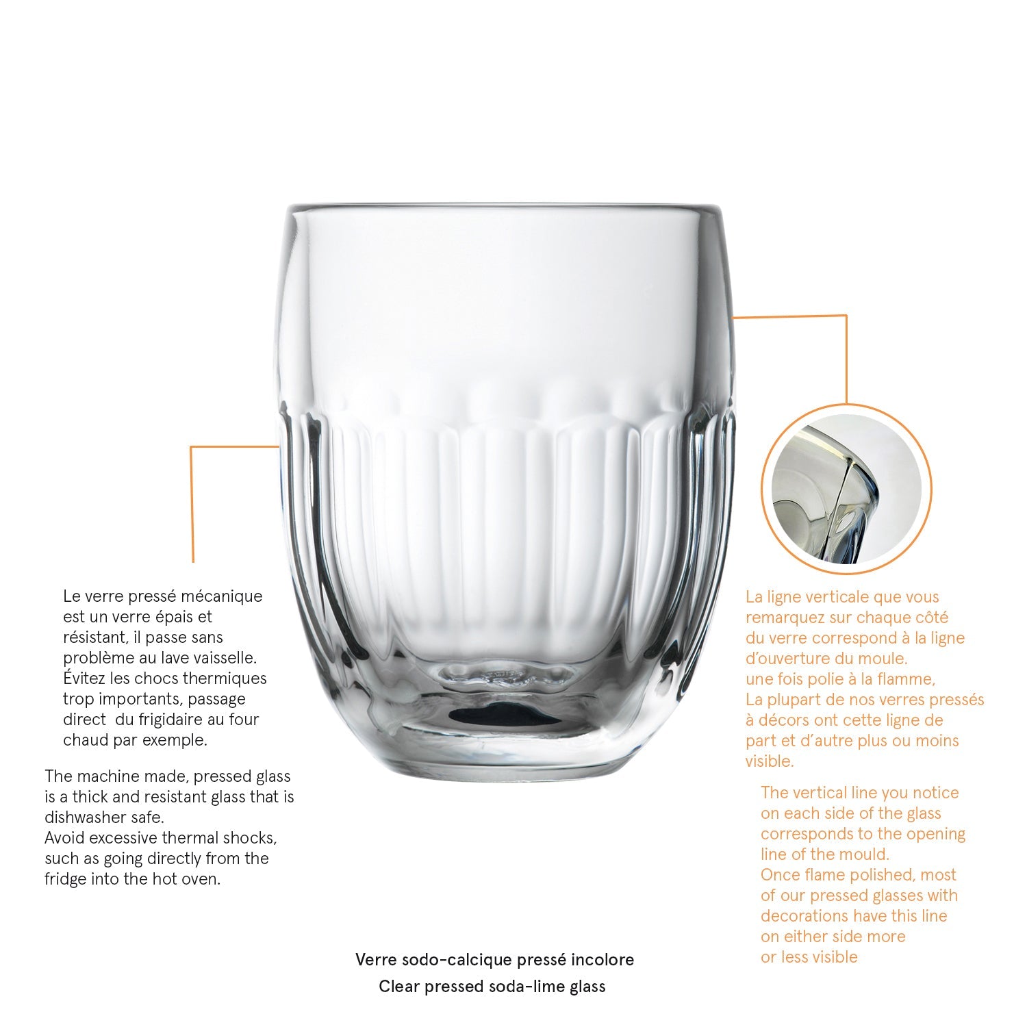 Lot de 6 verres à eau La Rochère - Mathon - 4