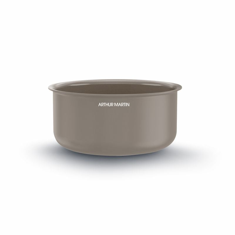 Set de 3 casseroles 16-18-20 cm poignée amovible Taupe Arthur Martin AM1122 Arthur Martin - Mathon - 2