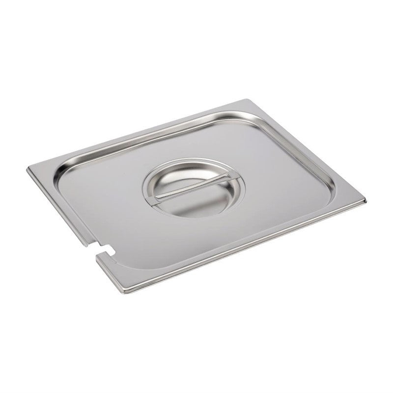 Couvercle pour Bac Inox avec Encoche GN 1/2 - Gastro M - Mathon