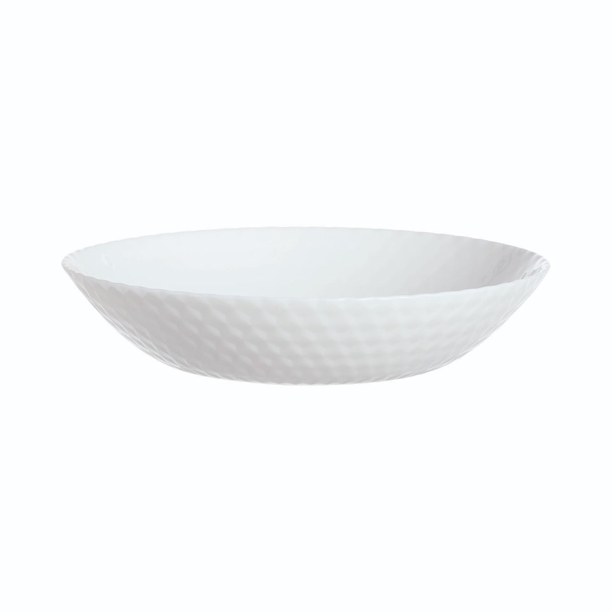 Assiette creuse blanche 20 cm Pampille Luminarc - Mathon - 2