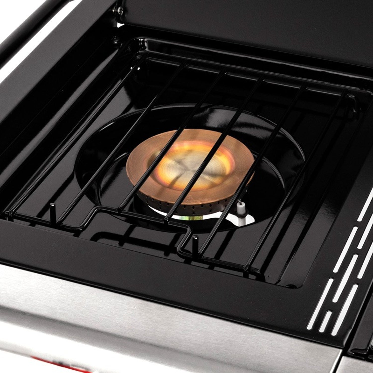 Barbecue au gaz MANHATTAN 450GPI - 4 brûleurs + réchaud 14kW Somagic - Mathon - 10