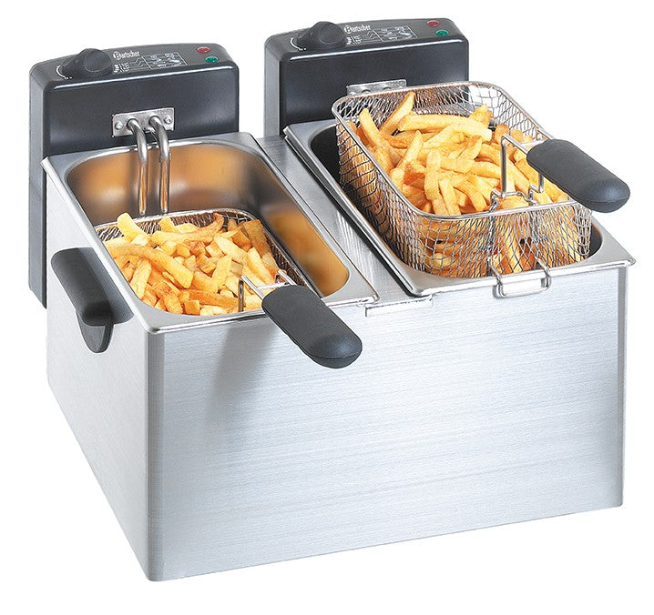 Friteuse professionnelle à poser mini II - 2 x 4 Litres - Bartscher - Mathon - 3
