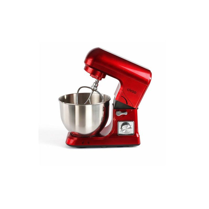 Robot Pâtissier - Livoo - Dop190r - 1000w - Bol 5l Inox - 6 Vitesses - Fonction Pulse Livoo - Mathon - 3