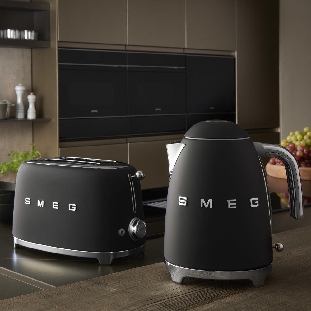Bouilloire Années 50 1,7 l noir mat Smeg - Mathon - 3