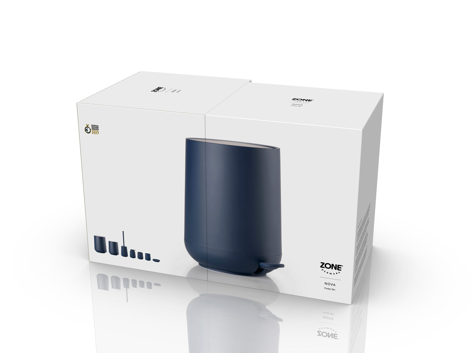 Poubelle à pédale NOVA en abs Bleu roi Zone Denmark - Mathon - 5