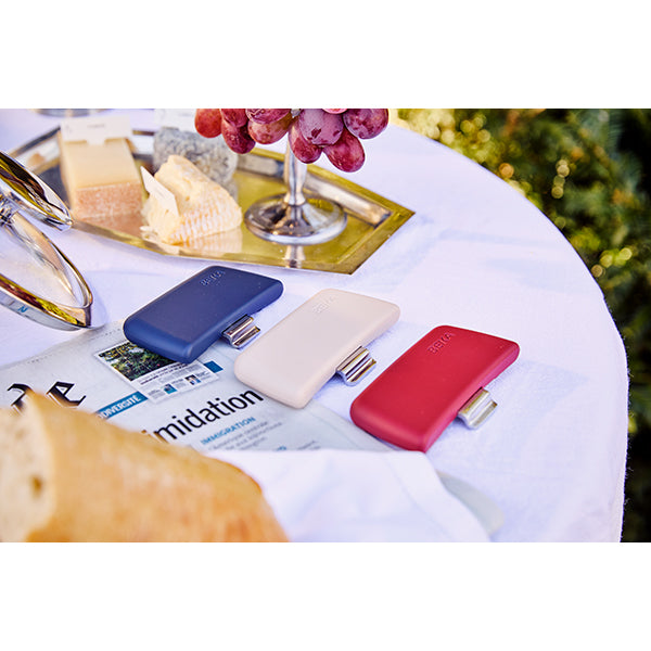 Set 2 anses amovibles en bakélite rouges Soft Touch Evolution Beka - Mathon - 5