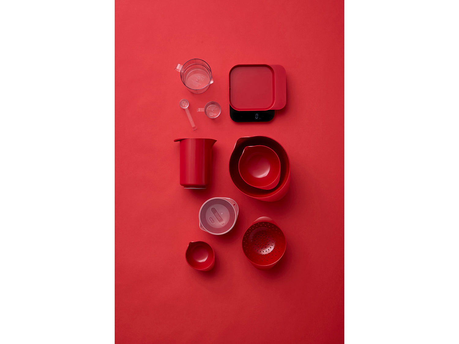 Passoire MARGRETHE Rouge Rosti - Mathon - 5