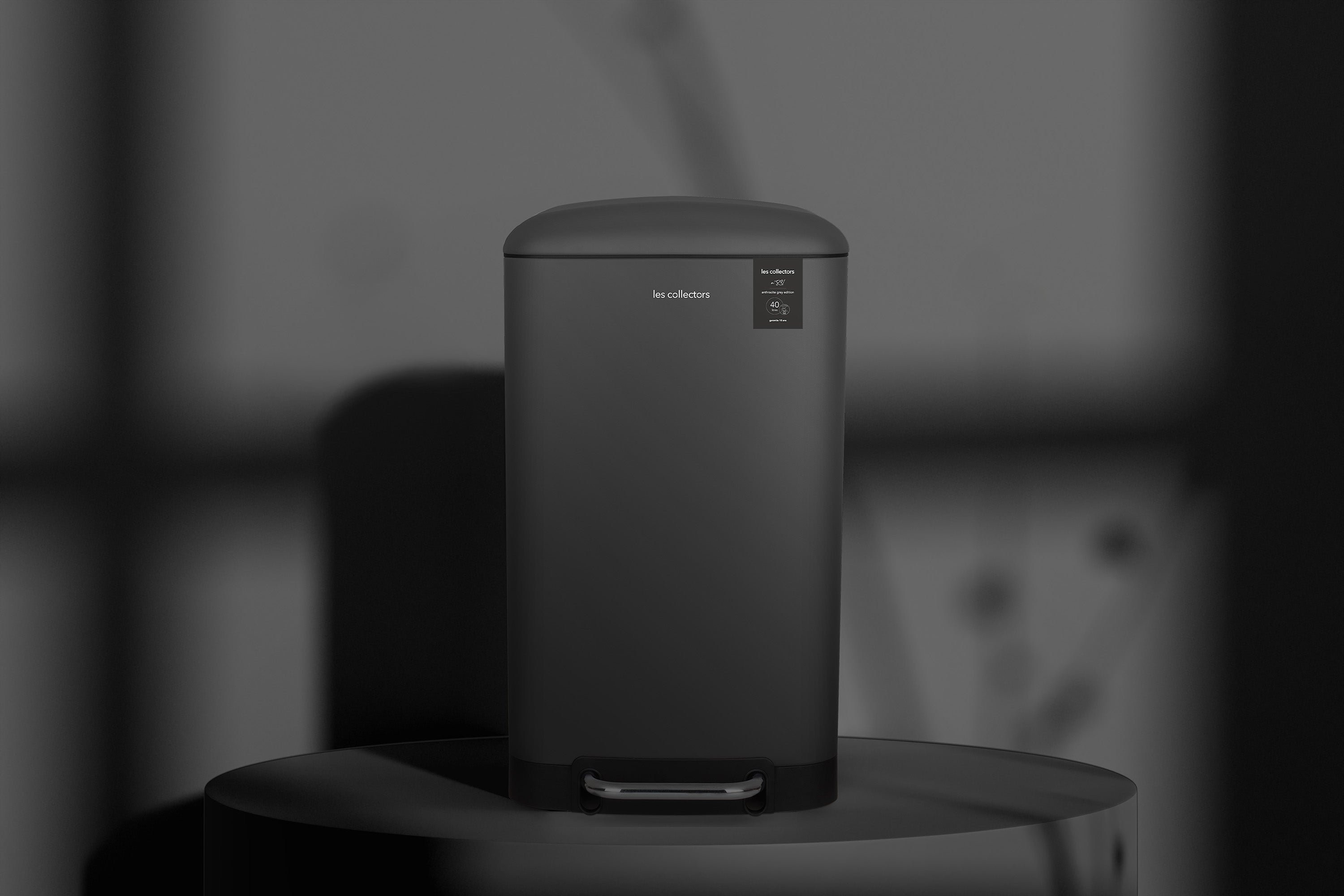 Poubelle à pédale 40L, gris anthracite edition - N°831 Les Collectors - Mathon - 5